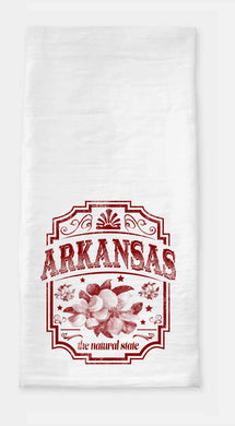 Vintage AR-Flour Sack Towel